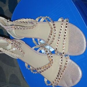 Kaari Blue Rose color Sandal